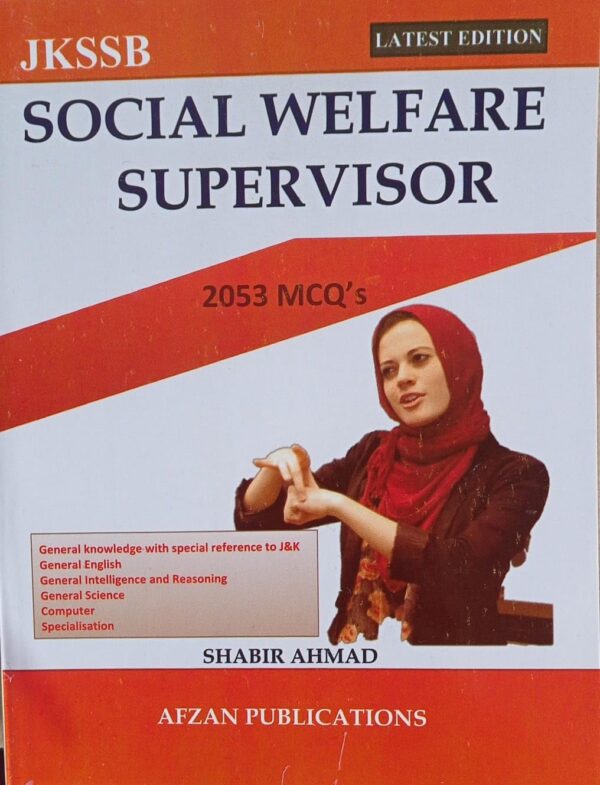 How to Prepare JKSSB Social Welfare Supervisor - 2024 Edition
